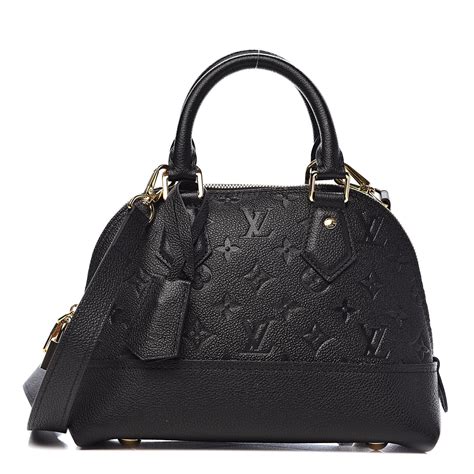 LOUIS VUITTON Empreinte Neo Alma BB Black .